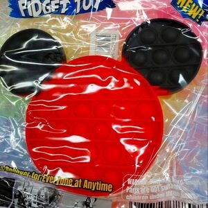 Rare Red Mickey Fidget Popper